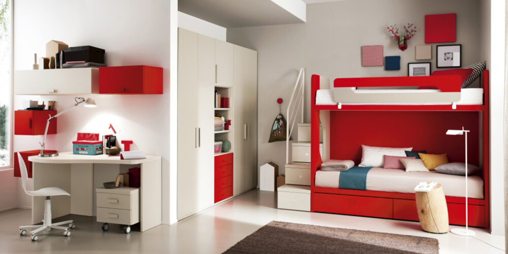 camere a soppalco per ragazzi