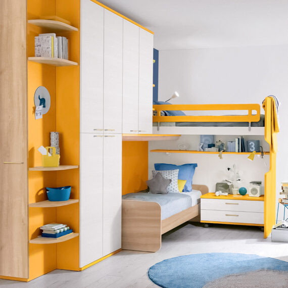 stanzette con soppalco