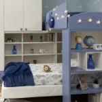 Cameretta a ponte angolare blue (2)