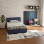 Cameretta con scrivania e libreria