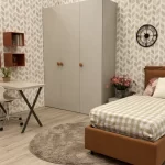Cameretta Con Letto Imbottito