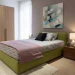 Letto Imbottito Verde con Letto Estraibile (2)